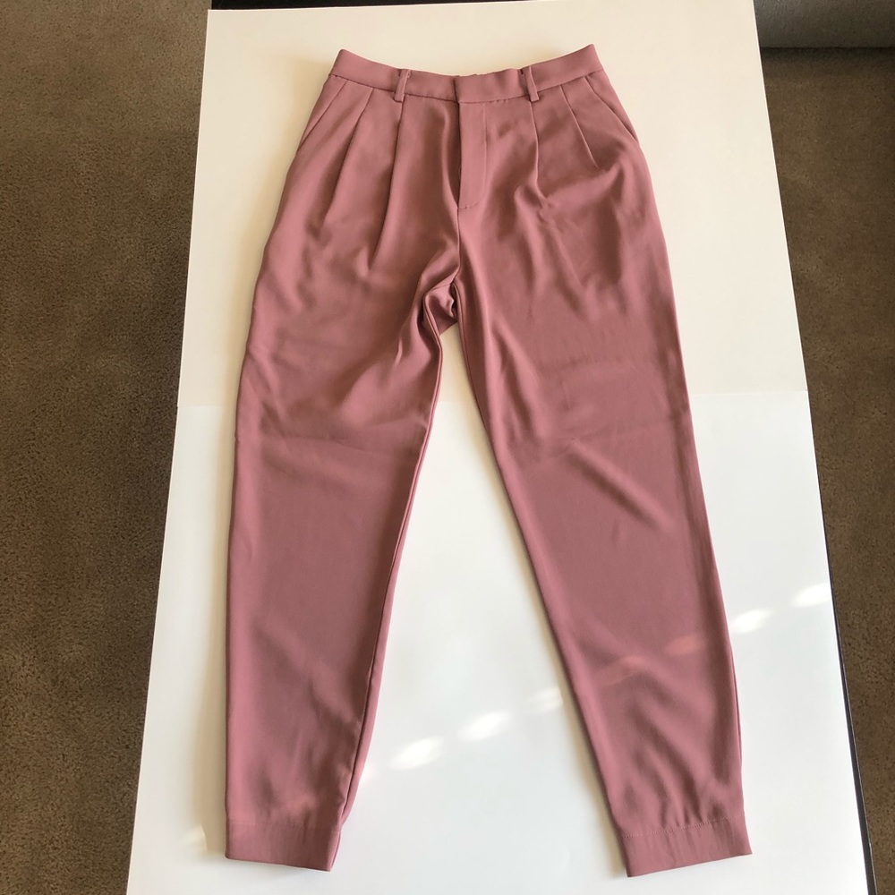 Mauve pink uniqlo dress pants